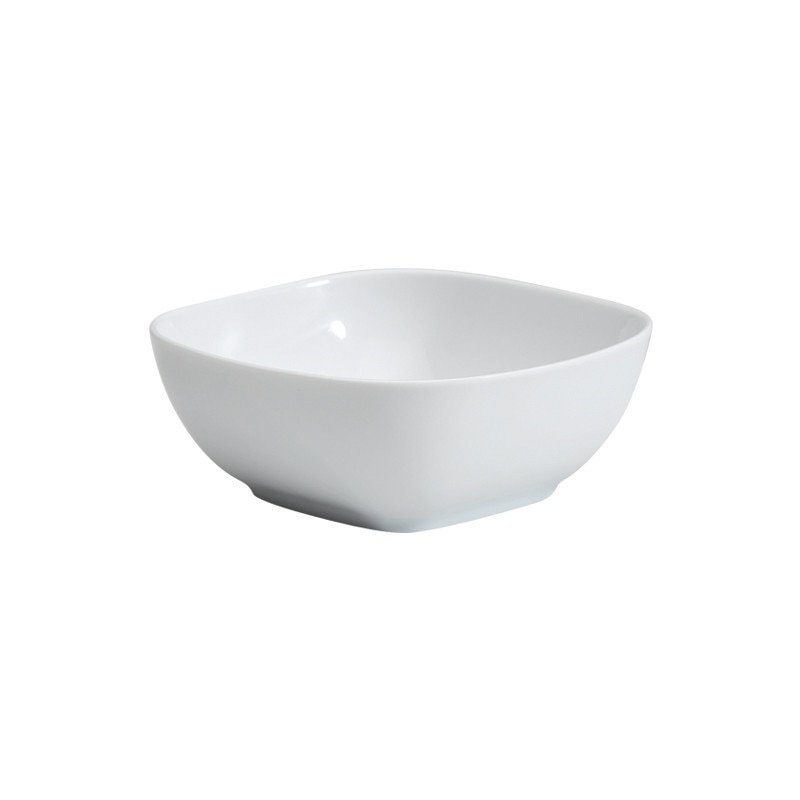 Product photograph of White Squares Cereal Bowl from Denby Retail Ltd